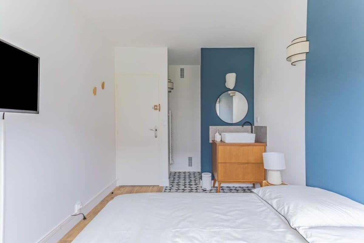 Appart'Hotel Luminous Vue Seine- Paris 15Min Juvisy-sur-Orge Exterior foto